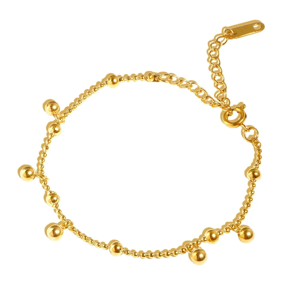 Stainless Steel Bohemian Style Personalized Anklet