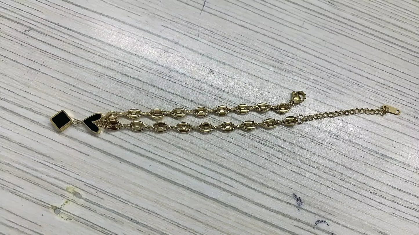 Stainless Steel Bohemian Style Personalized Anklet