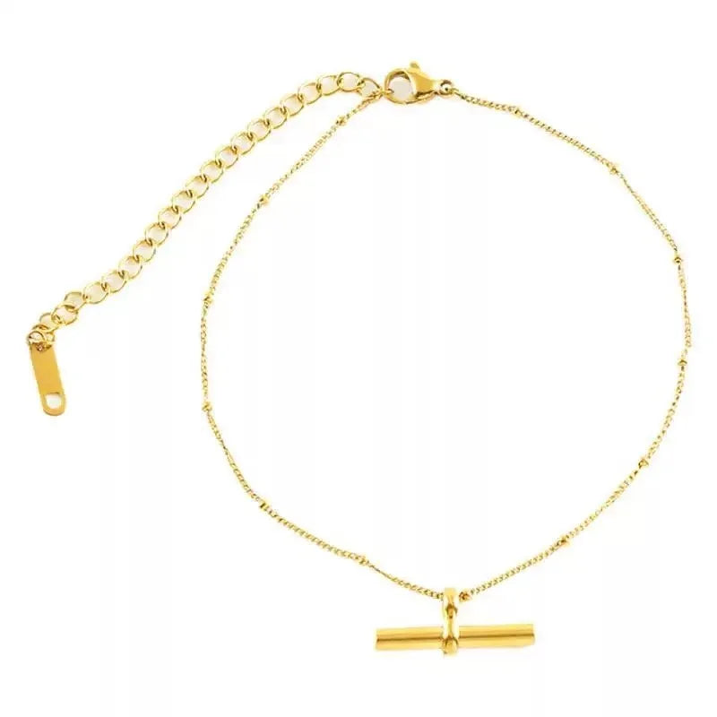 Stainless Steel Bohemian Style Personalized Anklet